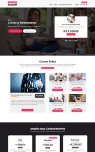 Pagina incial do site