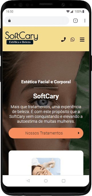 Criação de Site de Estética
