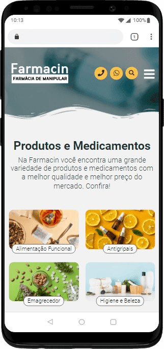 Pagina inicial pelo celular 77